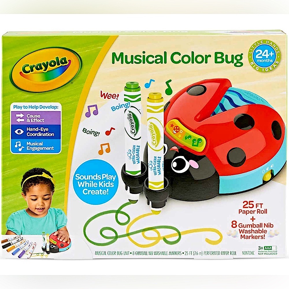 NWT Crayola Musical Color Bug